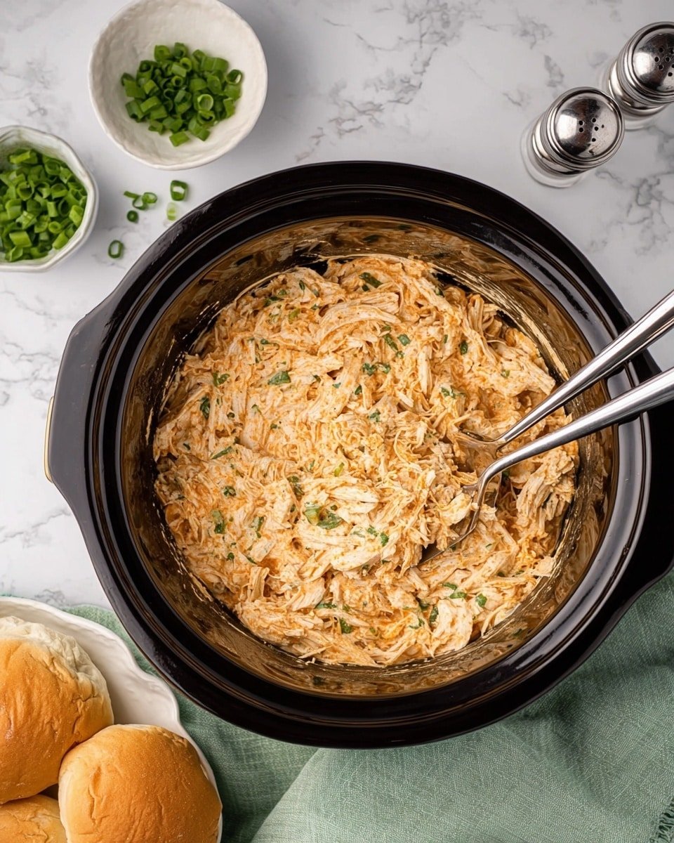 Jalapeno Popper Chicken Recipe - Recipe Image — Jalapeno Popper Chicken, spicy cheesy chicken, slow cooker chicken recipe, easy cheesy chicken dinner, jalapeno chicken appetizer